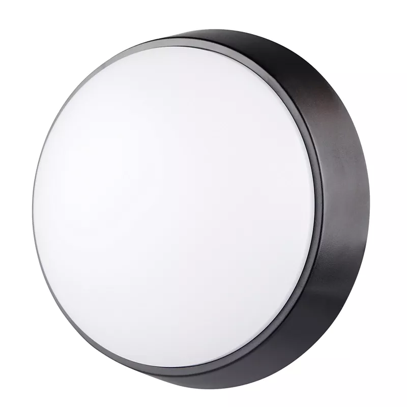 Aplique de Exterior con IP54 Serie Round de LightED Negro 4000K 6W