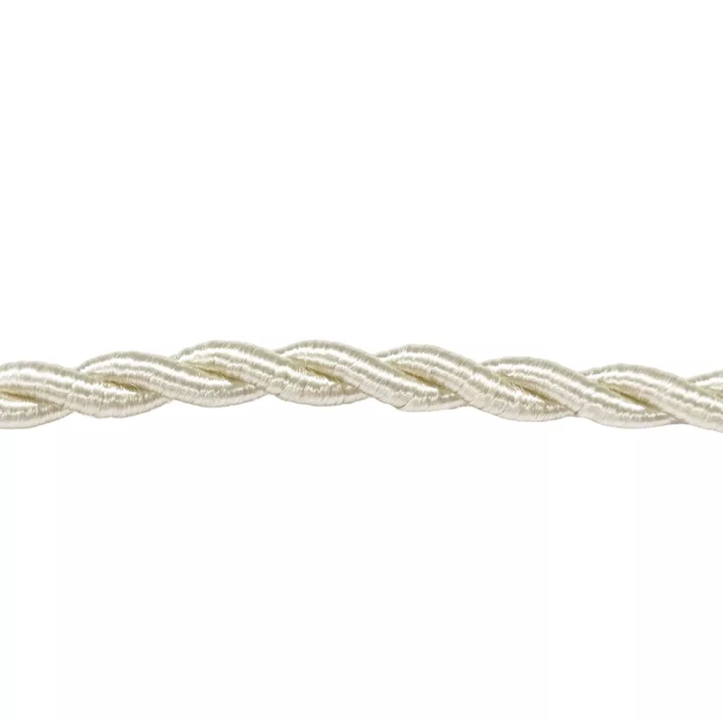 Cable Decorativo Trenzado Beige