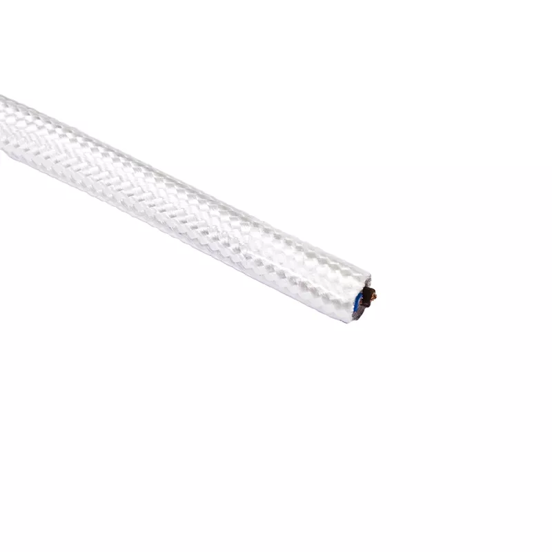 Cable Decorativo Tubular Blanco