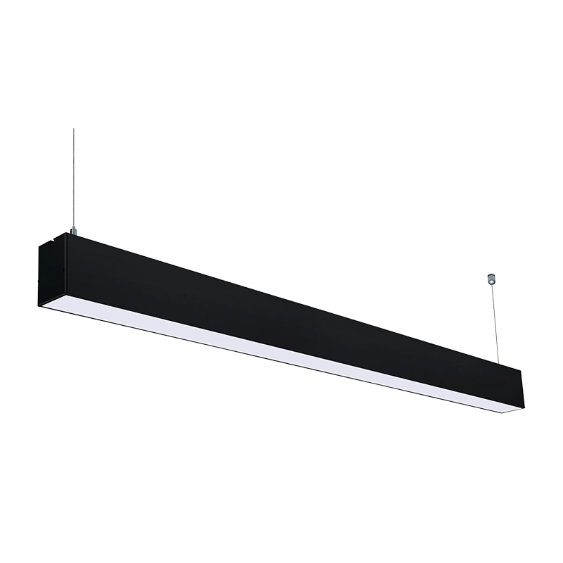 Linéaire LED à suspension série Curie 40 W noir