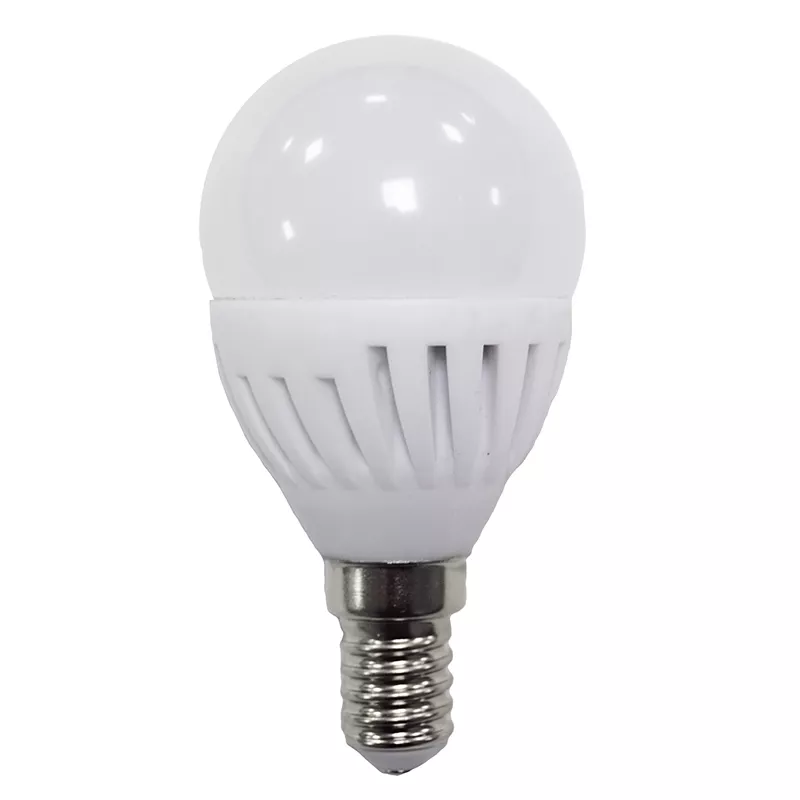 Sphère LED céramique 9 W E14 4 000 K