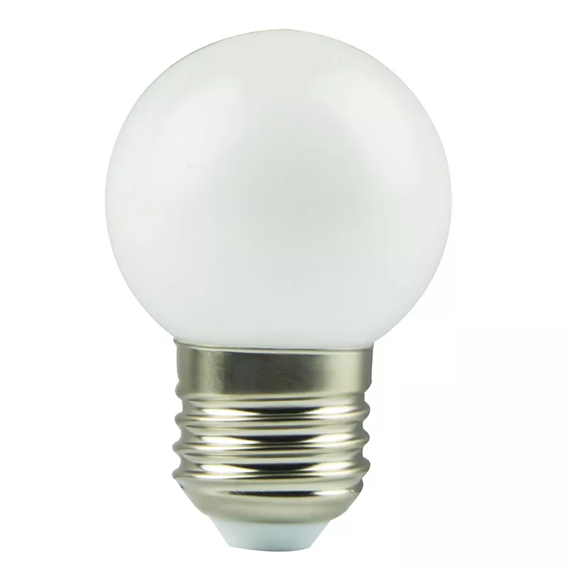 Bombilla LED Esférica Decorativa Blanca Opal