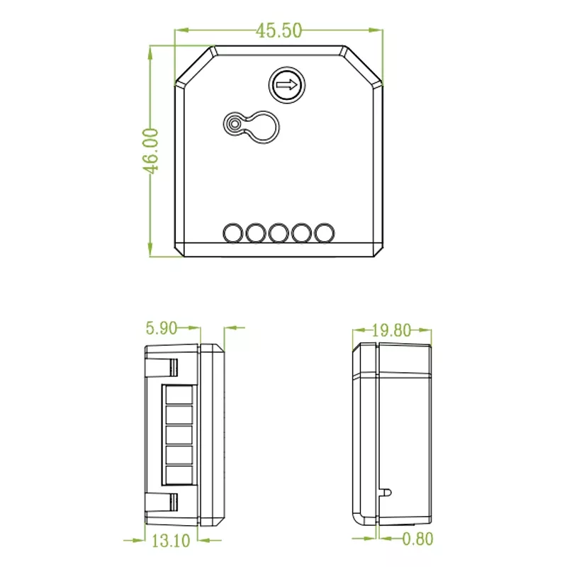 Module intelligent Wi-fi Réglable LightED Smart