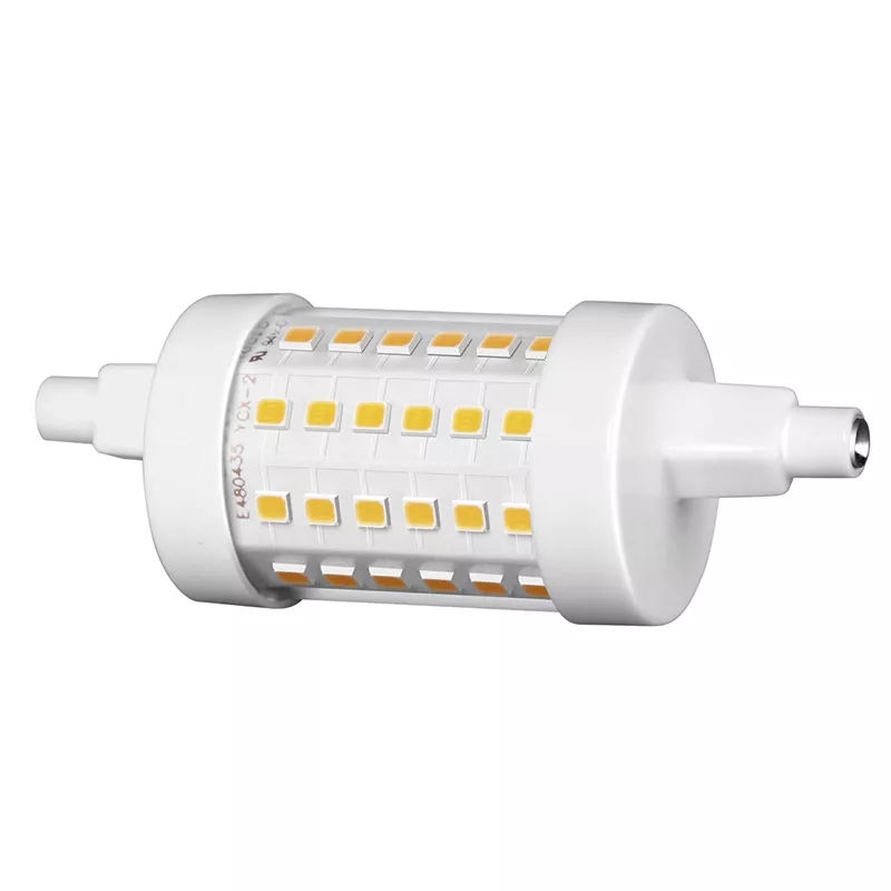 Ampoule linéaire LED R7S J78 8 W avec un angle d’ouverture de 360° en 3 000 K