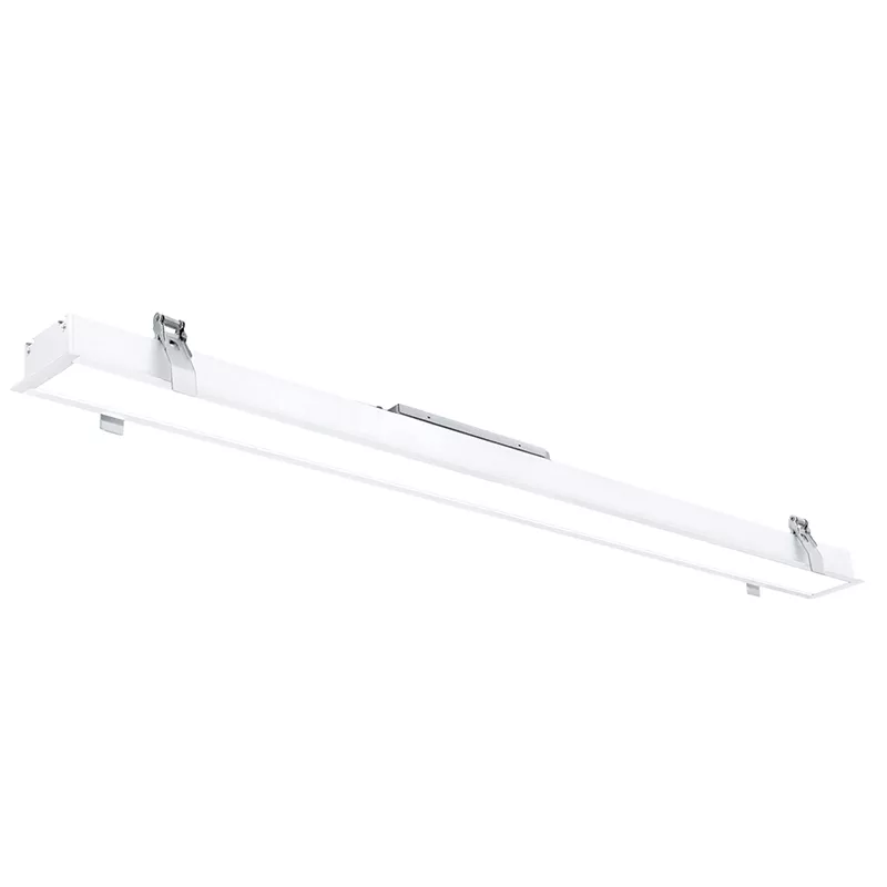 Linéaire LED encastrable série Troya 20 W blanc