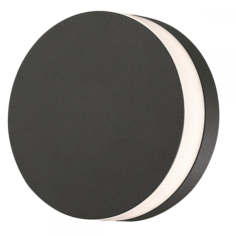 Applique LED Eclipse Round IP54 10 W en lumière neutre 4 000 K