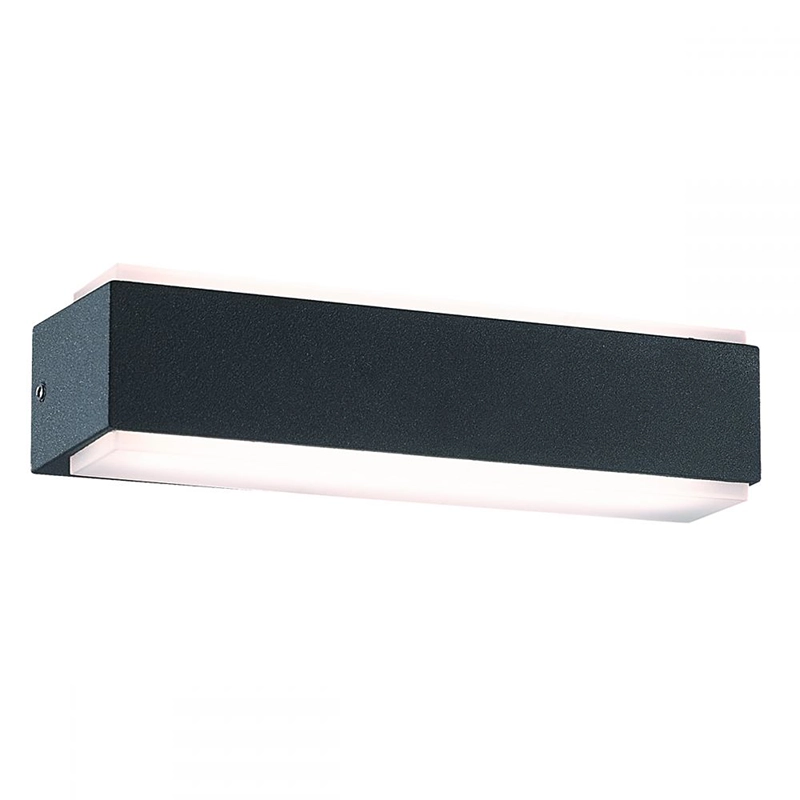 Aplique LED Prisma IP54 2x8W en luz neutra 4000K