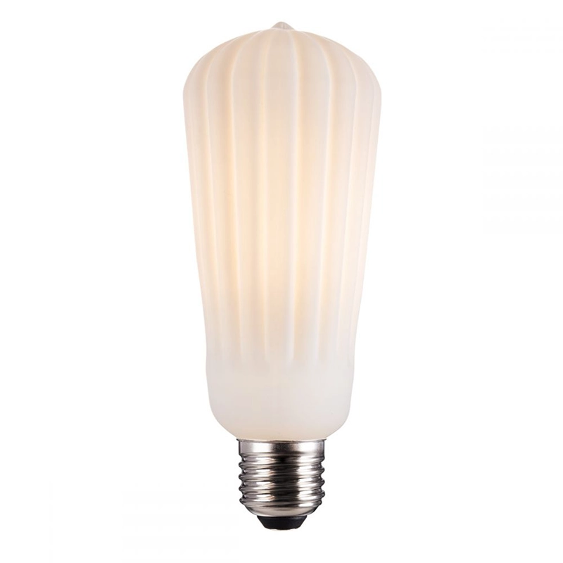 Bombilla LED Deco ST60 Estriada Cerámica