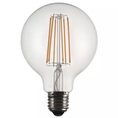 Globe LED vintage LightED Decó transparent 5 000 K