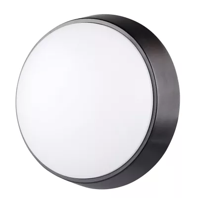 Apliques de Exterior con IP54 Serie Round de LightED Negro 6000K