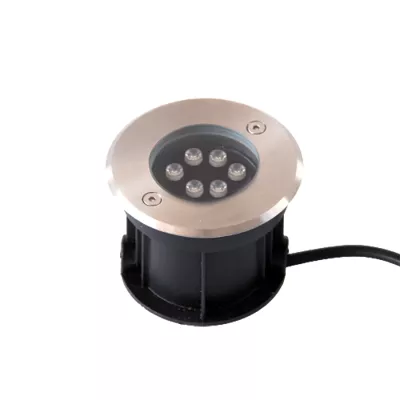 Foco LED piscina IP68 de 7W en luz fría, pisable