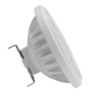 Ampoule LED QR111 G53 15W et 36° avec de la lumière chaude