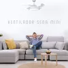 Ventilador de techo con aspas retráctiles y luz LED Sena Mini