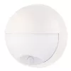 Appliques d'extérieur avec IP54 Visera Series de LightED avec détecteur en blanc.