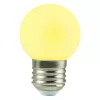 Ampoule LED sphérique décorative jaune