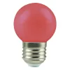 Bombilla LED Esférica Decorativa Roja