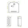 Module intelligent Wi-fi Réglable LightED Smart